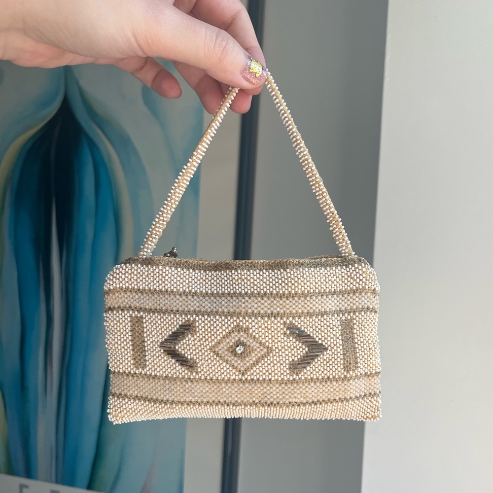 Vintage Beaded Mini Bag
